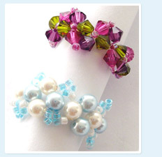 beaded rings