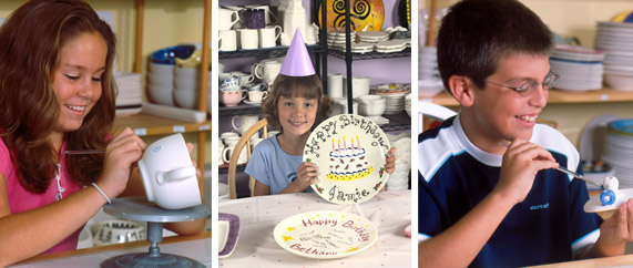 painting pottery